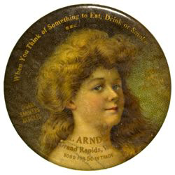 A. Arndt Pocket Mirror | Grand Rapids, Wisconsin A. Arndt Pocket Mirror | Grand Rapids, Wisconsin