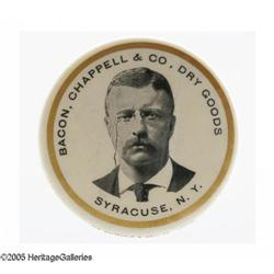 Bacon, Chappell, & Co Pocket Mirror | Syracuse, New York