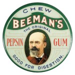 Beeman's Advertising Mirror