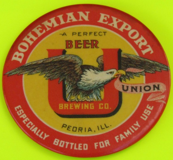 Bohemian Export Pocket Mirror | Peoria, Illinois