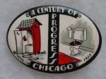 Chicago Progress Pocket Mirror | Chicago, Illinois