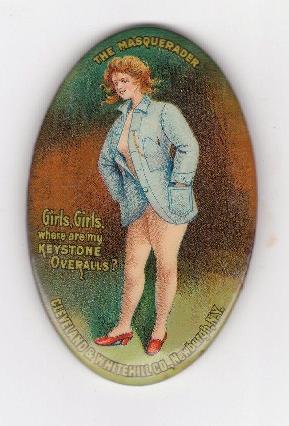 Cleveland & Whitehill Pocket Mirror | Newburgh, New York Cleveland & Whitehill Pocket Mirror | Newburgh, New York