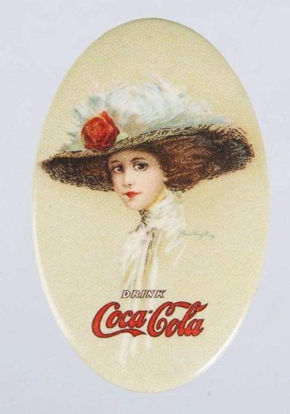 Coca-Cola Large Hat Pocket Mirror