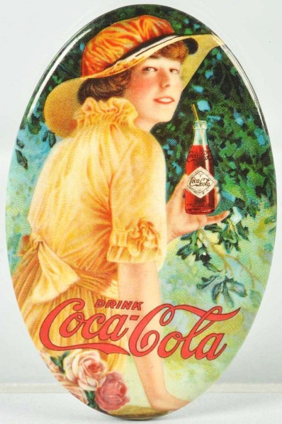 Coca-Cola Straw Pocket Mirror