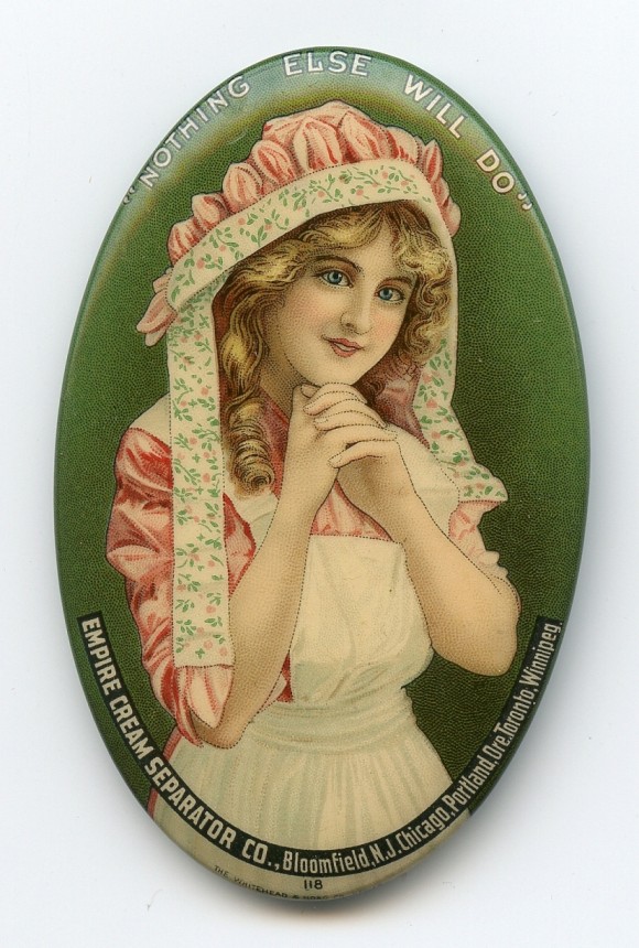 Empire Cream Pocket Mirror | Bloomfield, New Jersey Empire Cream Pocket Mirror | Bloomfield, New Jersey
