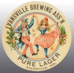 Evansville Brewing Pocket Mirror | Evansville, Indiana