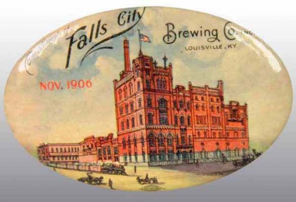 Falls City Brewing Pocket Mirror | Louisville, Kentucky