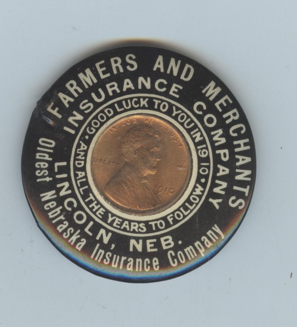 Farmers and Merchants Pocket Mirror | Lincoln, Nebraska