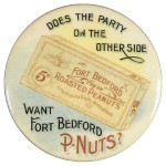 Fort Bedford P-Nuts Pocket Mirror