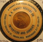 H.R. Penney Pocket Mirror | Omaha, Nebraska