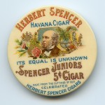 Herbert Spencer Pocket Mirror