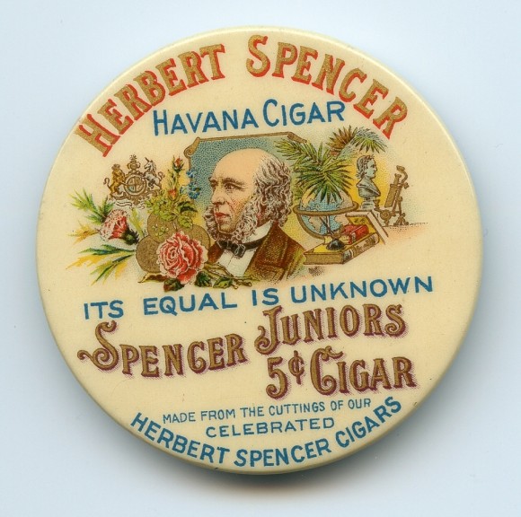 Herbert Spencer Pocket Mirror