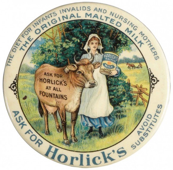 Horlick’s Malted Milk Pocket Mirror