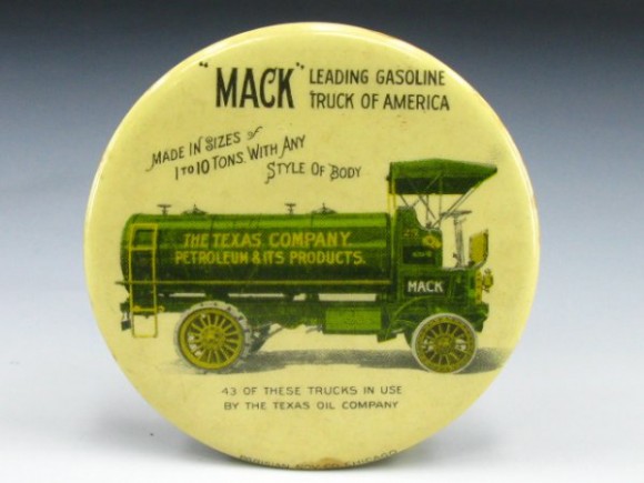 Mack Gasoline Pocket Mirror Mack Gasoline Pocket Mirror