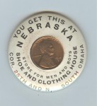 Nebraska Shoe Pocket Mirror | Omaha, Nebraska