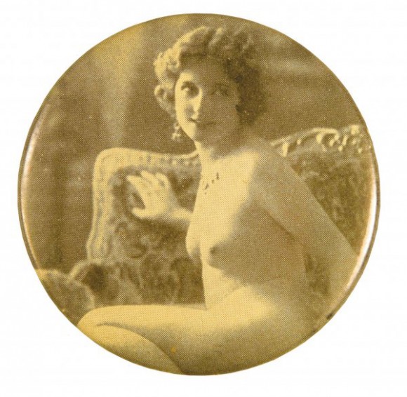 Nude Posing Pocket Mirror