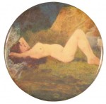 Nude Reclining Pocket Mirror