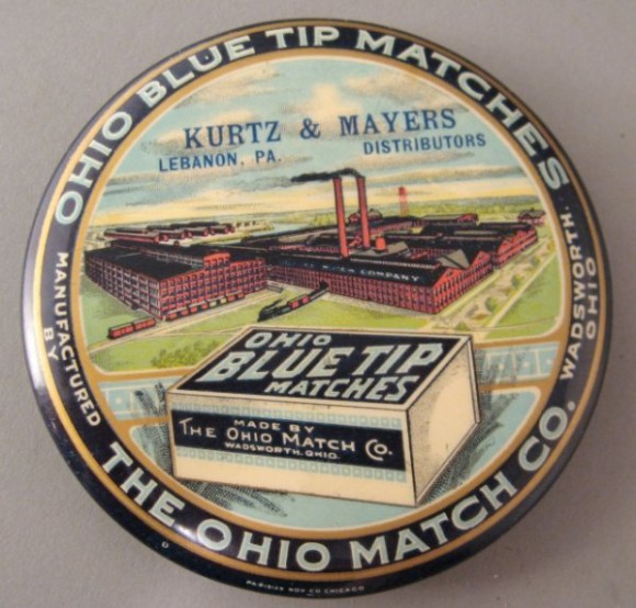 Ohio Match Pocket Mirror | Wadsworth, Ohio