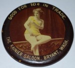 Rainier Saloon Pocket Mirror | Bryant, Washington