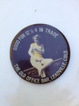 Old Office Bar Pocket Mirror | Leadville, Colorado