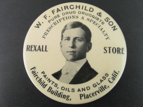 W.F. Fairchild Pocket Mirror | Placerville, California