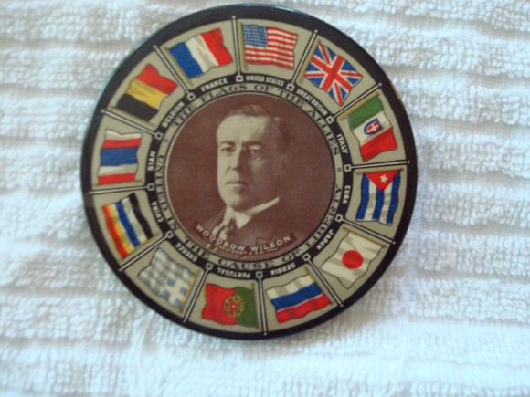 Woodrow Wilson Pocket Mirror